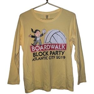 Comfort colors monopoly, double sided graphic T-shirt 3/4 sleeve